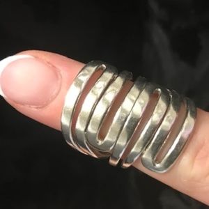 COPY - Silpada Sterling Silver Maze Ring, Size 8